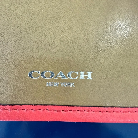 Coach Legacy Penny Turnlock Crossbody Bag 22406 Archive Watermelon Sand Tan - Picture 7 of 9